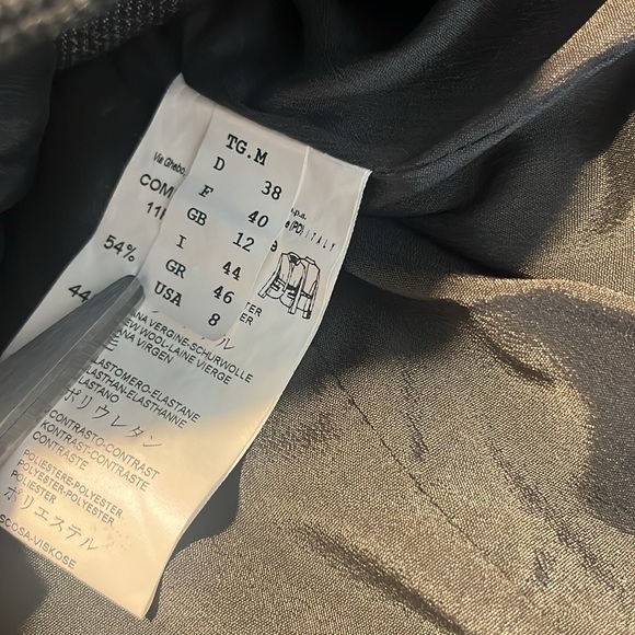 Beatrice.B Wool Blend Made In Italy Jacket. Preloved - Picture 11 of 11